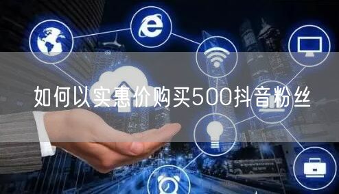 如何以实惠价购买500抖音粉丝