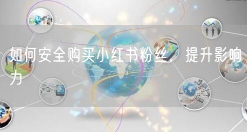 如何安全购买小红书粉丝，提升影响力