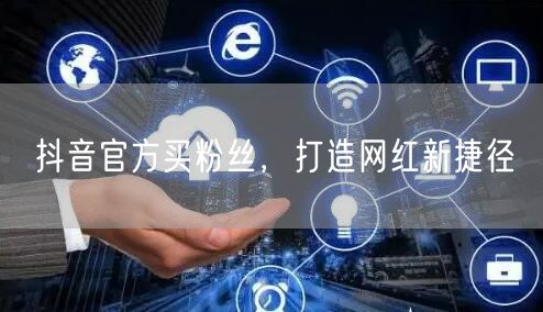 抖音官方买粉丝，打造网红新捷径