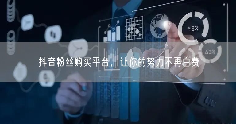 抖音粉丝购买平台，让你的努力不再白费