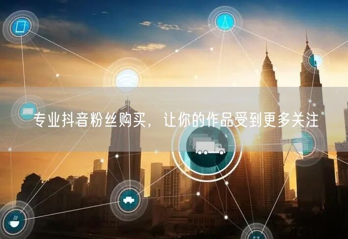 专业抖音粉丝购买，让你的作品受到更多关注