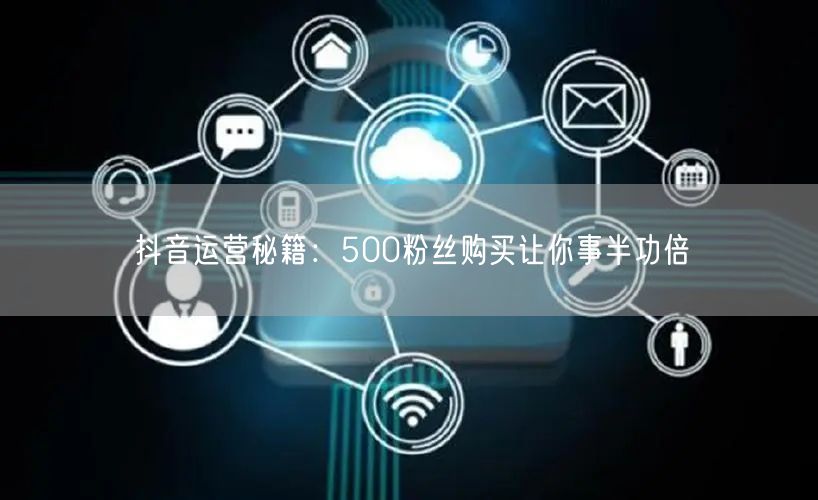 抖音运营秘籍：500粉丝购买让你事半功倍