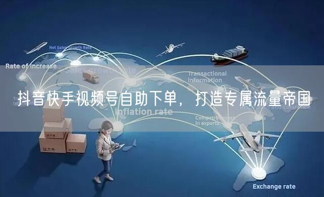 抖音快手视频号自助下单，打造专属流量帝国