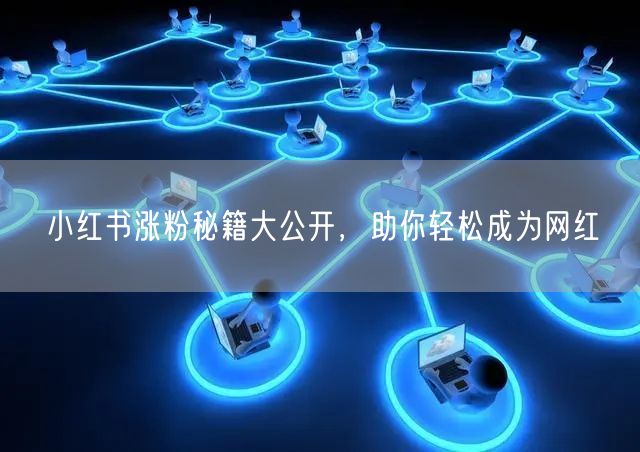 小红书涨粉秘籍大公开，助你轻松成为网红