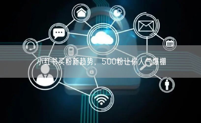 小红书买粉新趋势，500粉让你人气爆棚