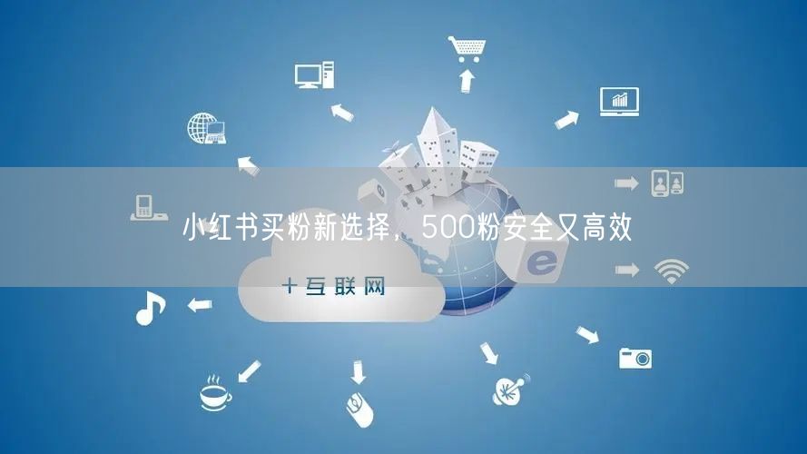 小红书买粉新选择，500粉安全又高效