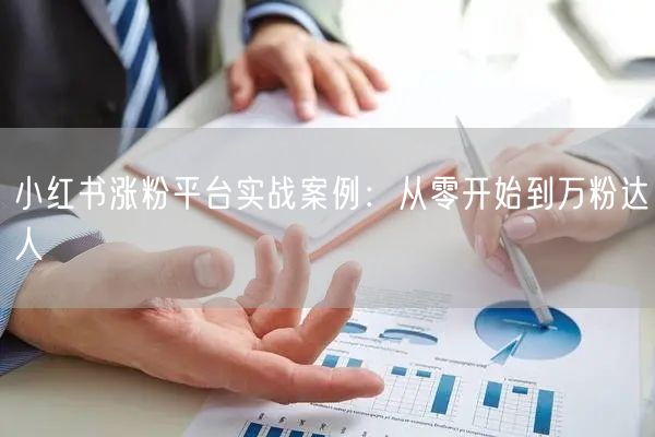 小红书涨粉平台实战案例：从零开始到万粉达人