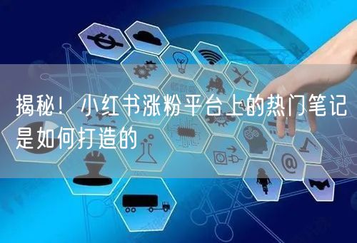 揭秘！小红书涨粉平台上的热门笔记是如何打造的