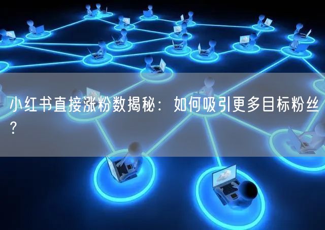小红书直接涨粉数揭秘：如何吸引更多目标粉丝？