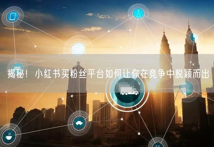 揭秘！小红书买粉丝平台如何让你在竞争中脱颖而出