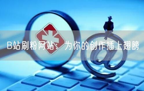 B站刷粉网站：为你的创作插上翅膀