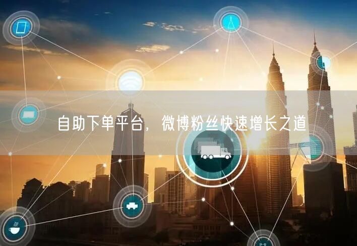 自助下单平台，微博粉丝快速增长之道