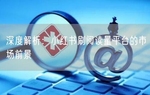 深度解析：小红书刷阅读量平台的市场前景