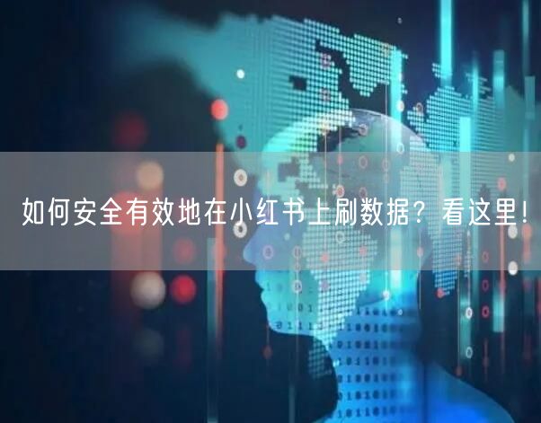 如何安全有效地在小红书上刷数据？看这里！