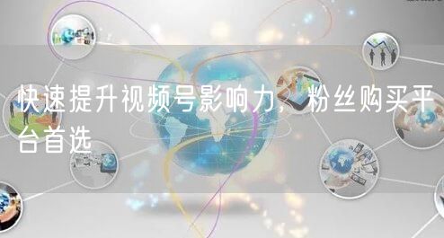 快速提升视频号影响力，粉丝购买平台首选