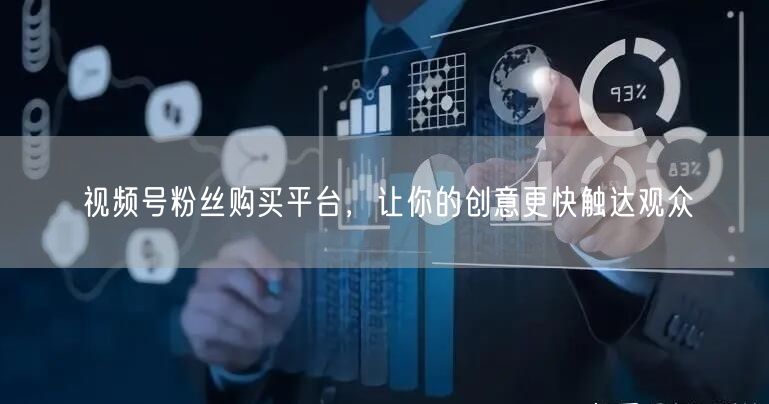 视频号粉丝购买平台，让你的创意更快触达观众