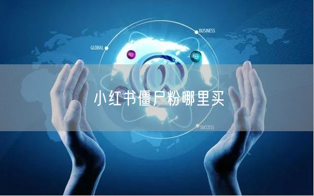小红书僵尸粉哪里买